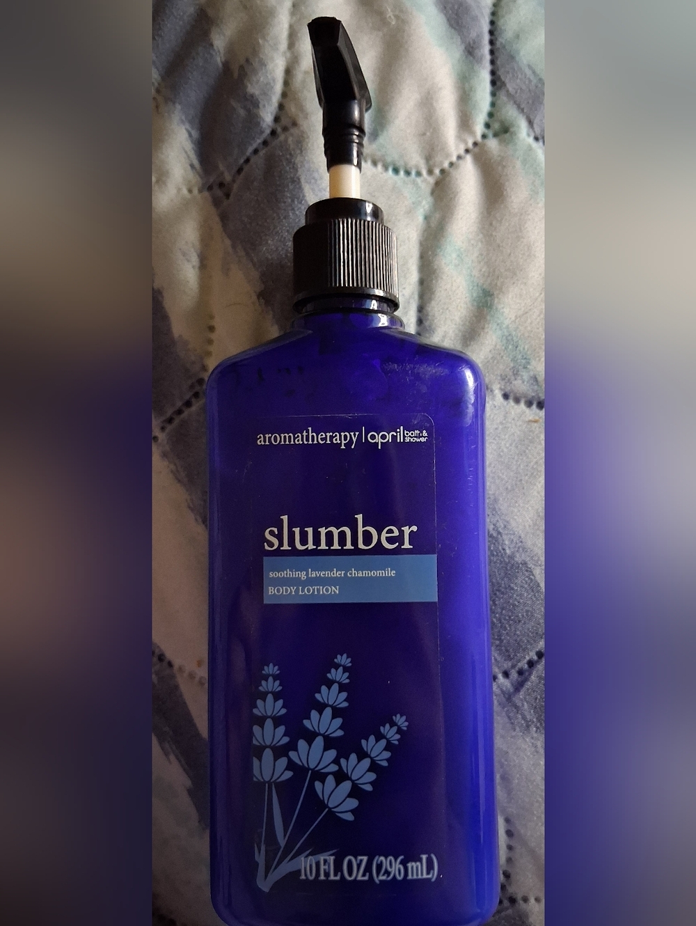 Apricot Slumber Soothing Lavender Chamomile Body Lotion - Blue